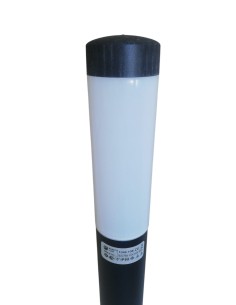 Lampe de jardin Mareco 1049108n, tige 660 mm, noire, ampoule 11 W. 2